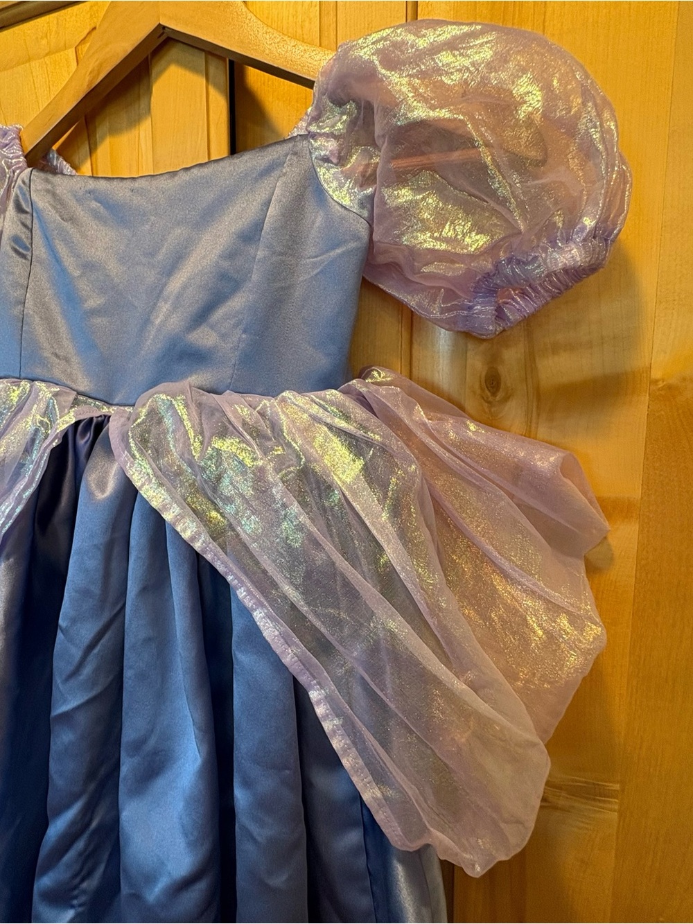 Kids Handmade Shimmery Lavender Princess Costume Dress